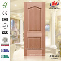 JHK-M01 Embossing Texture Straght Wood Grain Sapelli Veneer Molded Door Skin Supplier